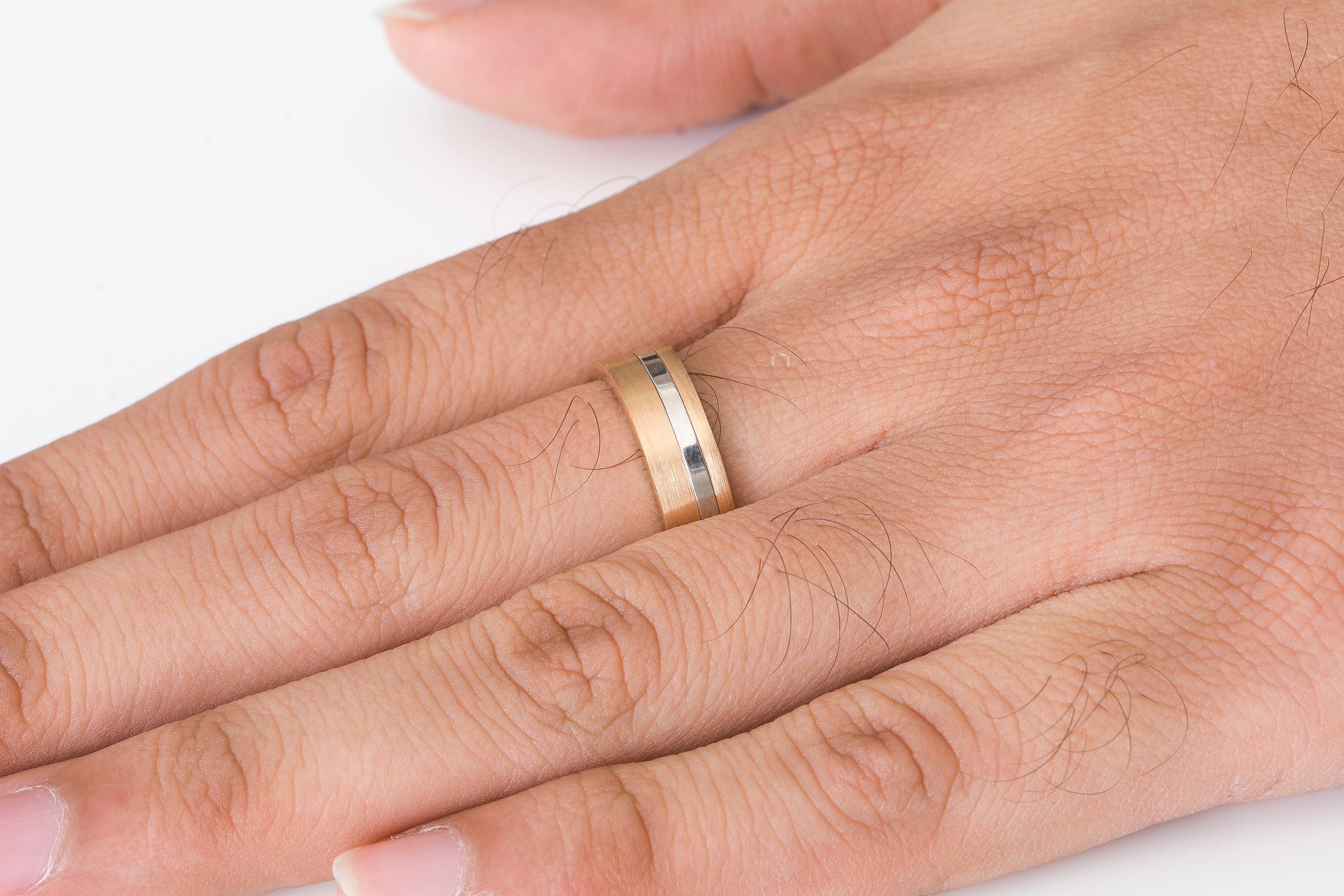 Yubnlvae Rings Engagement 24K Temperament Eternal Gold Ring Gentleman Ring  Wedding Ring Men's Plated Domineering Rings M - Walmart.com